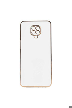 Xiaomi Redmi Note 9 Pro Uyumlu Kılıf Zore Bark Kapak Beyaz