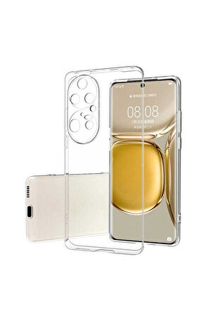 Huawei P50 Pro Uyumlu Kılıf Zore Süper Silikon Kapak