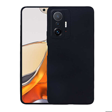Xiaomi Mi 11T Pro 5G Uyumlu Kılıf Zore Premier Silikon Kapak Siyah