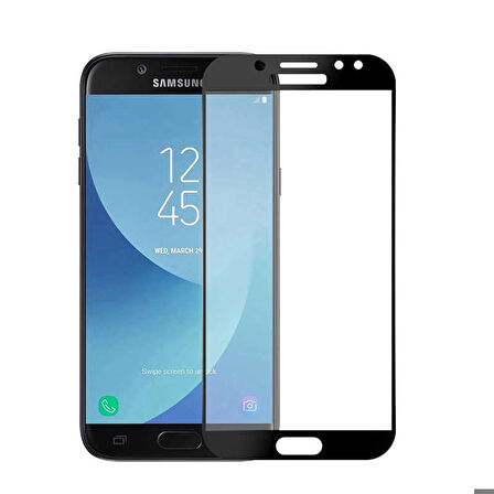 Samsung Galaxy J7 Prime Uyumlu Davin 5D Cam Ekran Koruyucu