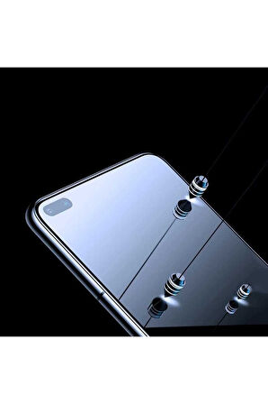 Oppo Reno 4 Lite Uyumlu Davin 5D Cam Ekran Koruyucu