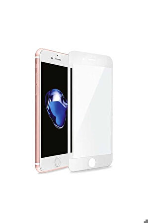 Apple iPhone SE 2022 Uyumlu Davin Mat Seramik Ekran Koruyucu Beyaz