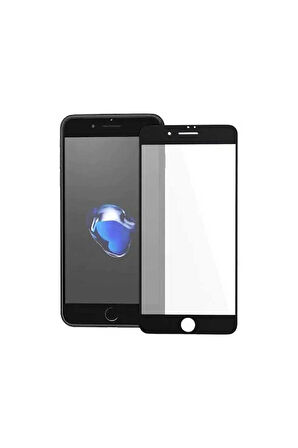 Apple iPhone 8 Plus Uyumlu Davin Mat Seramik Ekran Koruyucu Siyah