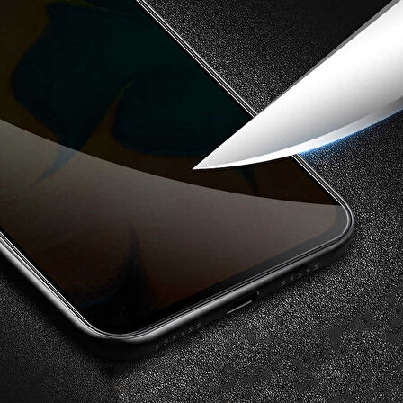 Xiaomi Redmi 10 Uyumlu Davin 5D Privacy Cam Ekran Koruyucu