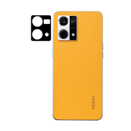Oppo Reno 7 4G Uyumlu Zore 3D Kamera Camı