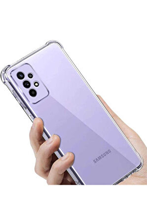 Samsung Galaxy A53 5G Uyumlu Kılıf Zore Kamera Korumalı Nitro Anti Shock Silikon