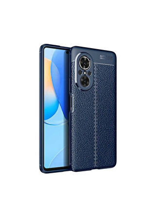 Huawei Nova 9 SE Uyumlu Kılıf Zore Niss Silikon Kapak Lacivert