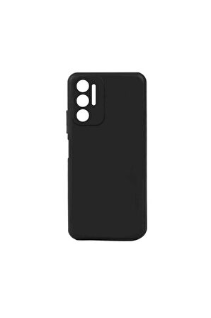 Tecno Pova 3 Uyumlu Kılıf Zore Biye Silikon Siyah