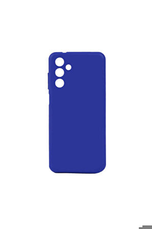 Samsung Galaxy A04S Uyumlu Kılıf Zore Biye Silikon Mavi