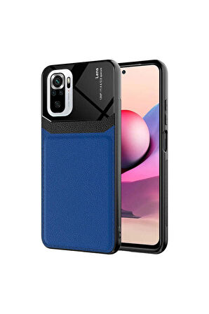 Xiaomi Poco M5S Uyumlu Kılıf Zore Emiks Kapak Lacivert