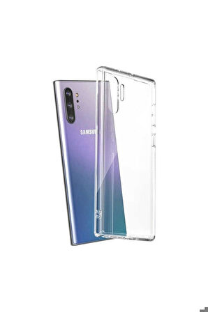 Samsung Galaxy Note 10 Plus Uyumlu Kılıf Zore Kamera Korumalı Süper Silikon Kapak