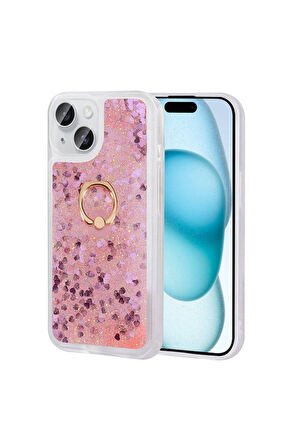 Apple iPhone 15 Uyumlu Kılıf Zore Milce Kapak Pembe
