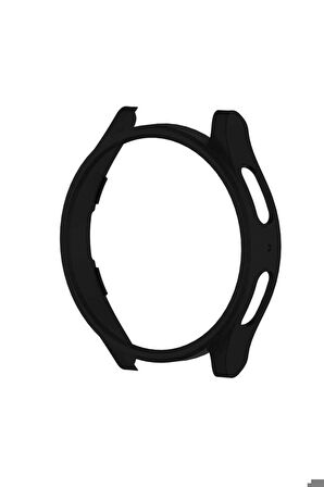 Samsung Galaxy Watch 5 Pro Uyumlu 45mm Sert PC Kasa Koruyucu Zore Watch Gard 16 Siyah