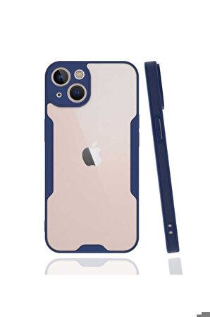 Apple iPhone 14 Plus Uyumlu Kılıf Zore Parfe Kapak Lacivert
