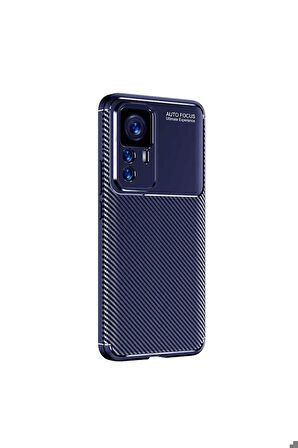 Xiaomi Mi 12T Uyumlu Kılıf Zore Negro Silikon Kapak Lacivert