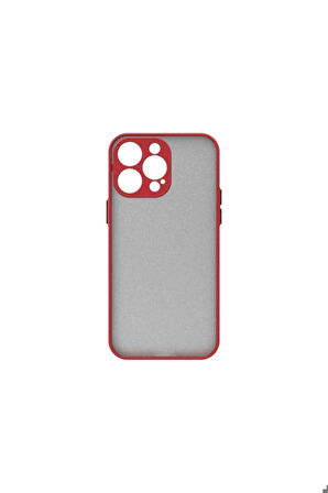 Apple iPhone 14 Pro Uyumlu Kılıf Zore Hux Kapak Kırmızı