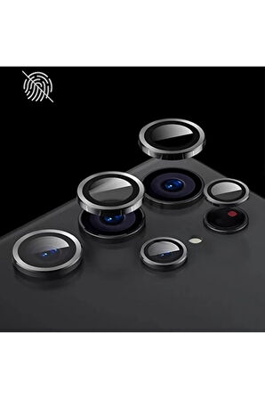 Samsung Galaxy S23 FE Uyumlu Zore Kamera Lens Koruyucu Cam Filmi Yeşil