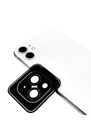 Apple iPhone 14 Plus Uyumlu Zore CL-09 Kamera Lens Koruyucu Siyah