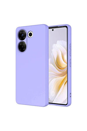 Tecno Camon 20 Pro 4G Uyumlu Kılıf Zore Mara Lansman Kapak Lila