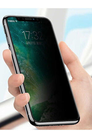 Apple iPhone 14 Pro Max Uyumlu Zore Anti-Dust Privacy Temperli Ekran Koruyucu