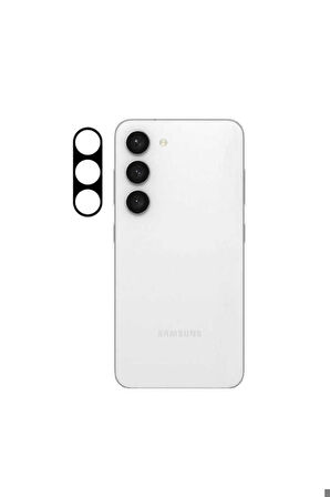 Samsung Galaxy S23 Uyumlu Zore 3D Kamera Camı