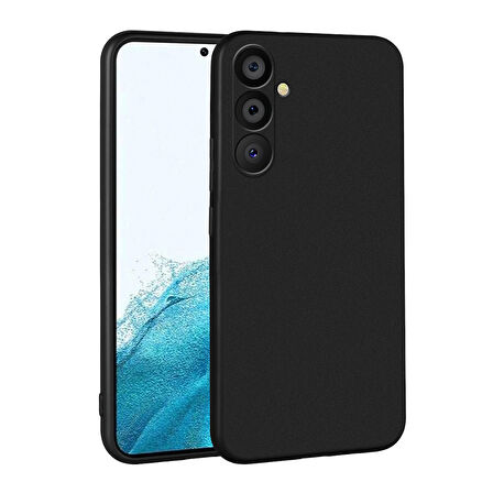 Samsung Galaxy A54 Uyumlu Kılıf Zore Premier Silikon Kapak Siyah