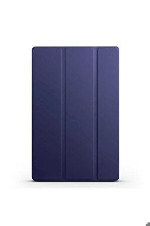 Xiaomi Redmi Pad Uyumlu Zore Smart Cover Standlı 1-1 Kılıf Lacivert