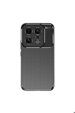 Xiaomi Mi 13 Uyumlu Kılıf Zore Negro Silikon Kapak Siyah