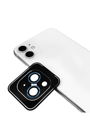 Apple iPhone 13 Uyumlu Zore CL-09 Kamera Lens Koruyucu Lacivert