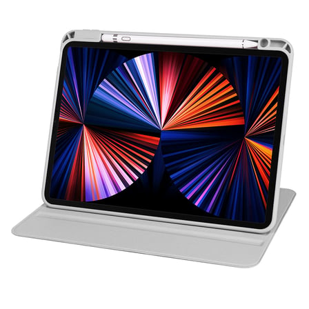 Apple iPad Air 10.9 2022 (5.Nesil) Uyumlu Kılıf Zore Termik Kalem Bölmeli Dönebilen Standlı Kılıf