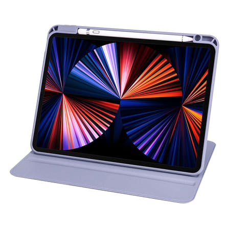 Apple iPad Pro 11 2021 (3.Nesil) Uyumlu Kılıf Zore Termik Kalem Bölmeli Dönebilen Standlı Kılıf