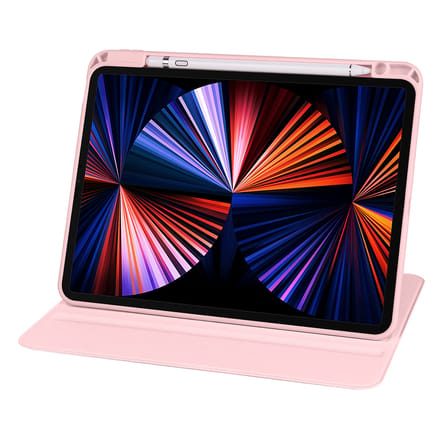Apple iPad Pro 11 2018 Uyumlu Kılıf Zore Termik Kalem Bölmeli Dönebilen Standlı Kılıf