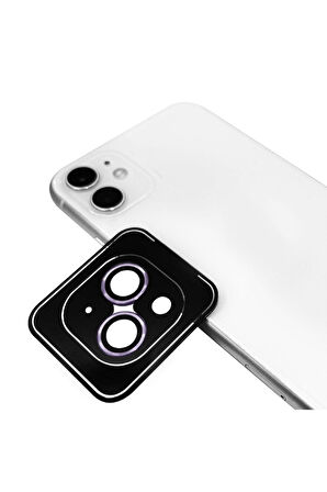 Apple iPhone 12 Mini Uyumlu Zore CL-09 Kamera Lens Koruyucu Mor