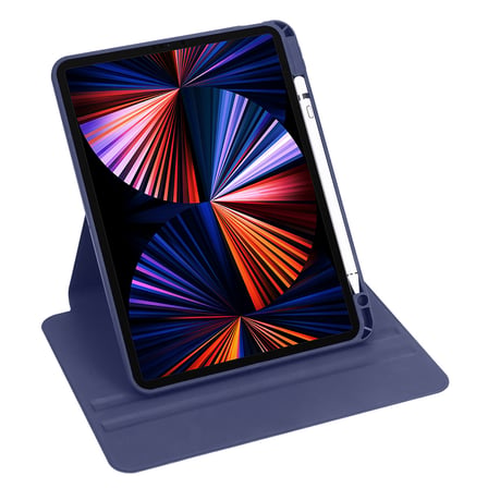Apple iPad 10.2 (8.Nesil) Uyumlu Kılıf Zore Termik Kalem Bölmeli Dönebilen Standlı Kılıf