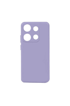 Tecno Pova Uyumlu 4 Pro Kılıf Zore Biye Silikon Lila