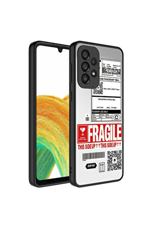Samsung Galaxy A73 Uyumlu Kılıf Aynalı Desenli Kamera Korumalı Parlak Zore Mirror Kapak Fragile