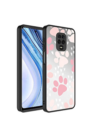 Xiaomi Redmi Note 9 Pro Uyumlu Kılıf Aynalı Desenli Kamera Korumalı Parlak Zore Mirror Kapak Pati