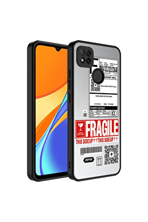 Xiaomi Redmi 10A Uyumlu Kılıf Aynalı Desenli Kamera Korumalı Parlak Zore Mirror Kapak Fragile