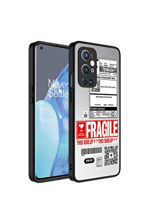 OnePlus 9 Pro Uyumlu Kılıf Aynalı Desenli Kamera Korumalı Parlak Zore Mirror Kapak Fragile