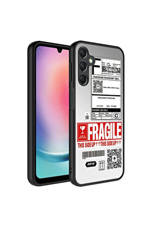 Samsung Galaxy A54 Uyumlu Kılıf Aynalı Desenli Kamera Korumalı Parlak Zore Mirror Kapak Fragile