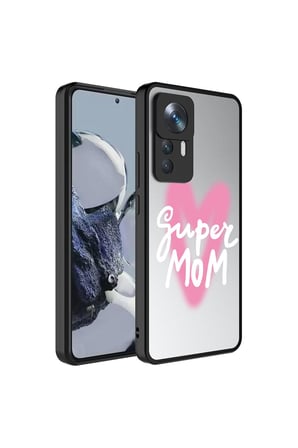 Xiaomi Mi 12T Pro Uyumlu Kılıf Aynalı Desenli Kamera Korumalı Parlak Zore Mirror Kapak