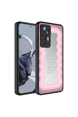 Xiaomi Mi 12T Pro Uyumlu Kılıf Aynalı Desenli Kamera Korumalı Parlak Zore Mirror Kapak