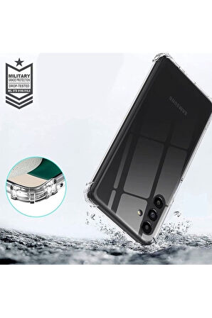 Samsung Galaxy S23 FE Uyumlu Kılıf Zore 2mm Anti Shock Silikon