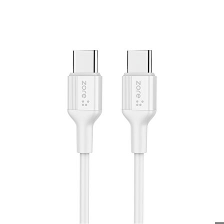 Zore Play Serisi PL3 Type-C to Type-C 2in1 PD Seyahat Şarj Aleti 20W