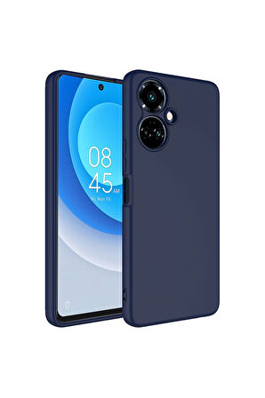 Tecno Camon 19 Pro Uyumlu Kılıf Zore Mara Lansman Kapak Lacivert