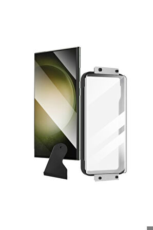 Samsung Galaxy S23 Ultra Uyumlu Zore Hizalama Aparatlı Estek Easy Body Ekran Koruyucu