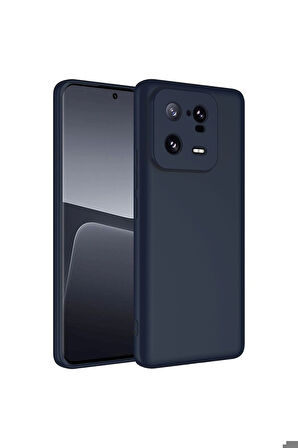 Xiaomi Mi 13 Pro Uyumlu Kılıf Zore Mara Lansman Kapak Lacivert