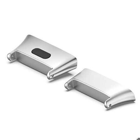 Xiaomi Redmi Watch 3 Uyumlu Metal Kordon Dönüştürücü Gümüş