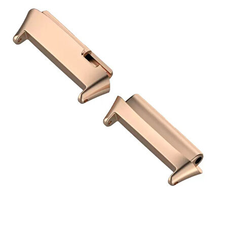 Xiaomi Redmi Watch 3 Active Uyumlu Metal Kordon Dönüştürücü Rose Gold
