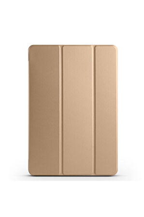 Huawei Honor Pad X9 11.5' Uyumlu Zore Smart Cover Standlı 1-1 Kılıf Gold